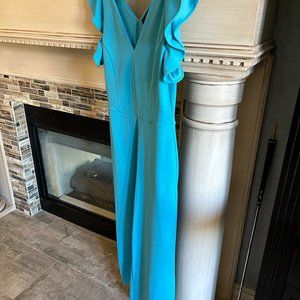 Aqua jump suit Medium size
